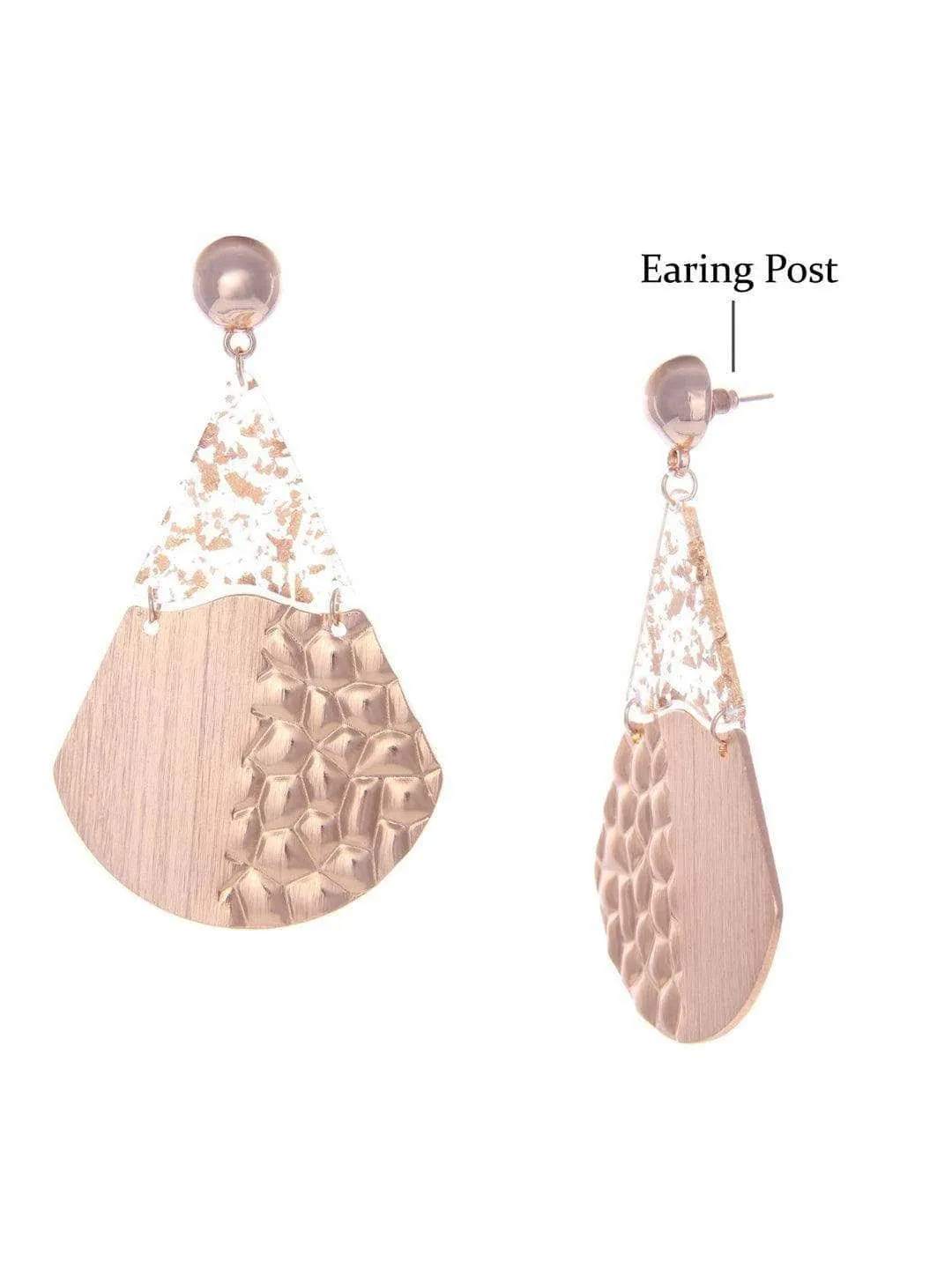 Fan Earrings Gold