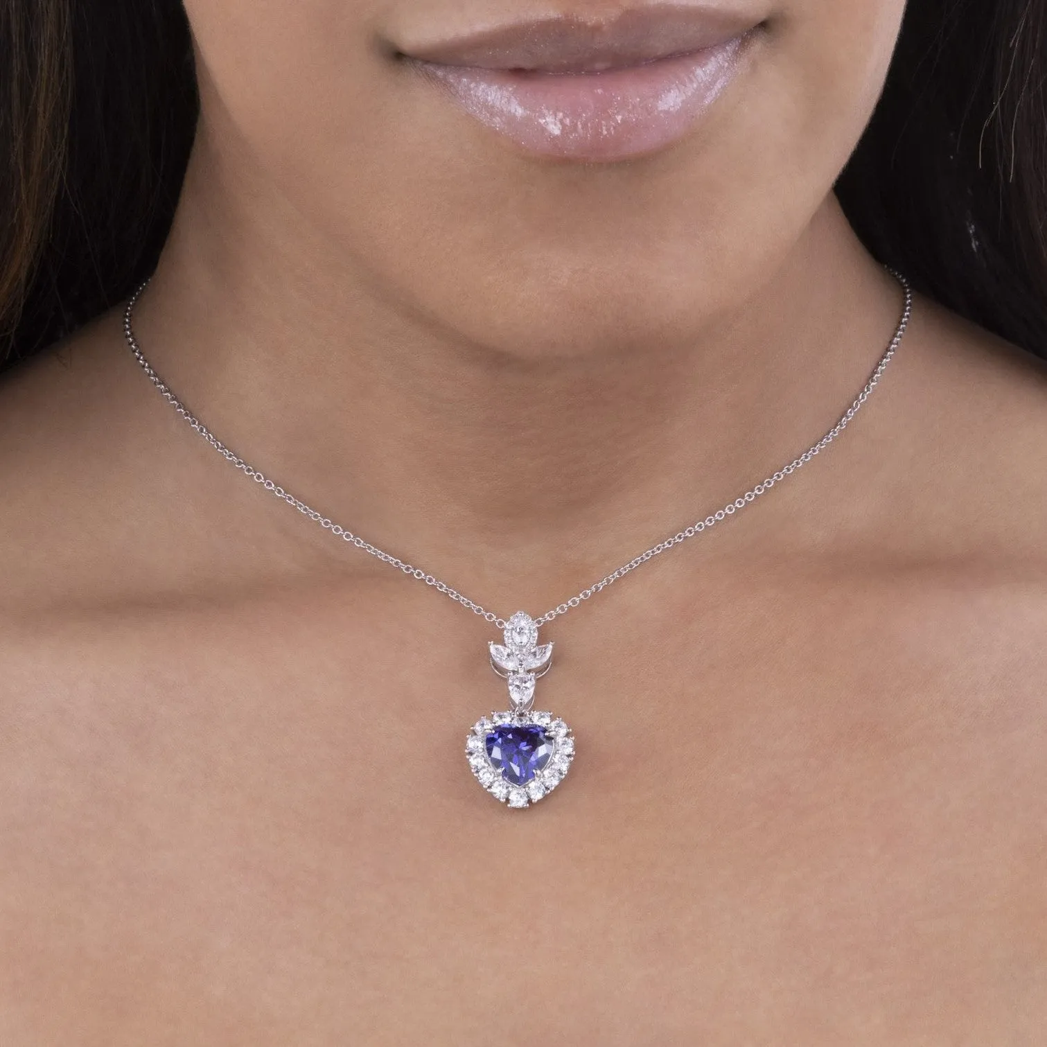 Kate 24 Heart Necklace